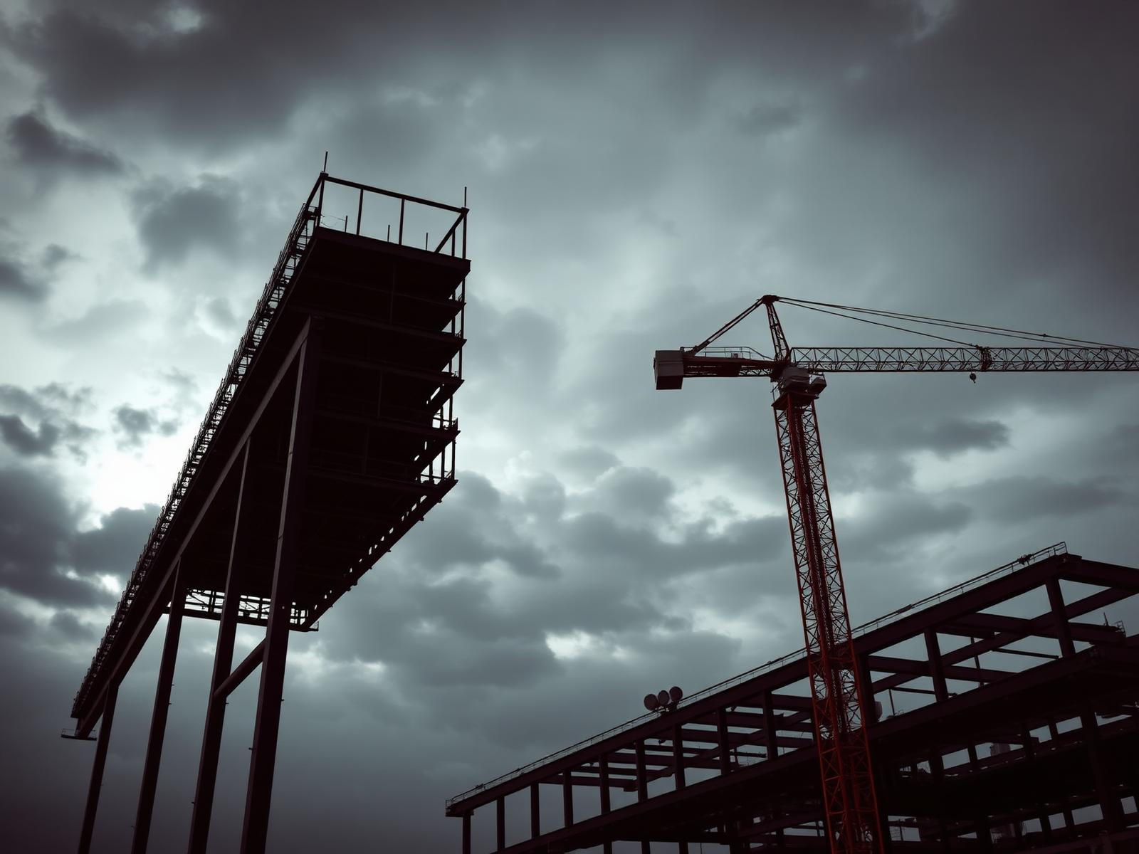 Steel framework